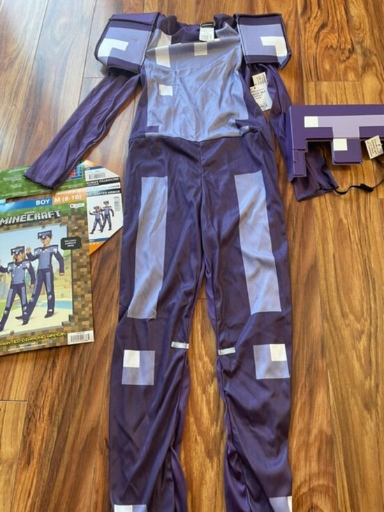 Disguise Other - Disguise Minecraft Enchanted Diamond Armor Costume for boys, Medium Size